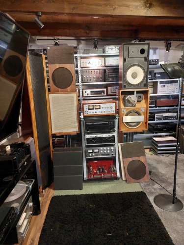 NAD 200 Verstärker-Monster im woodcase England 1975